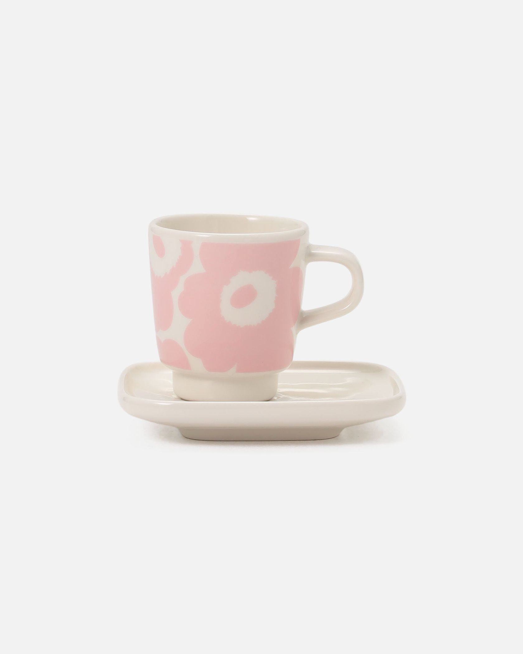 マリメッコ　プレート　カップ　ピング系 先行予約］【日本限定】Unikko エスプレッソカップ＆プレート＜7月中旬